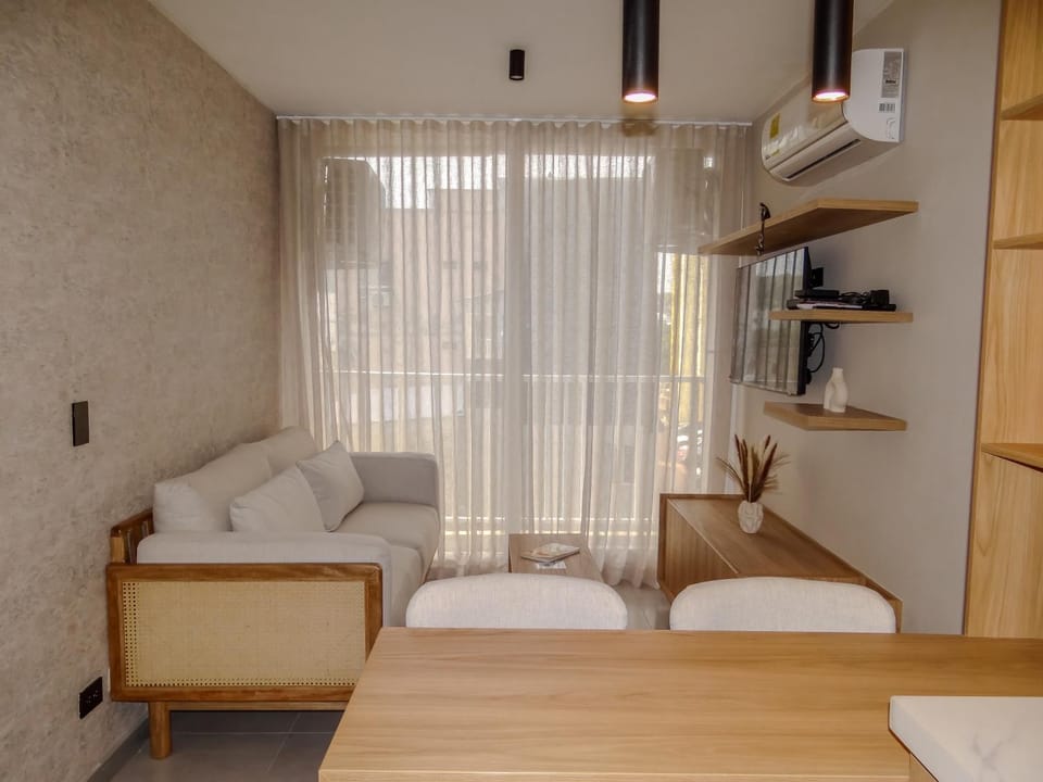 TV and multimedia, Balcony/Terrace, Living room, air conditioner