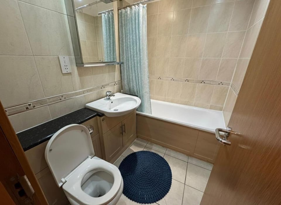 Shower, Toilet, towels