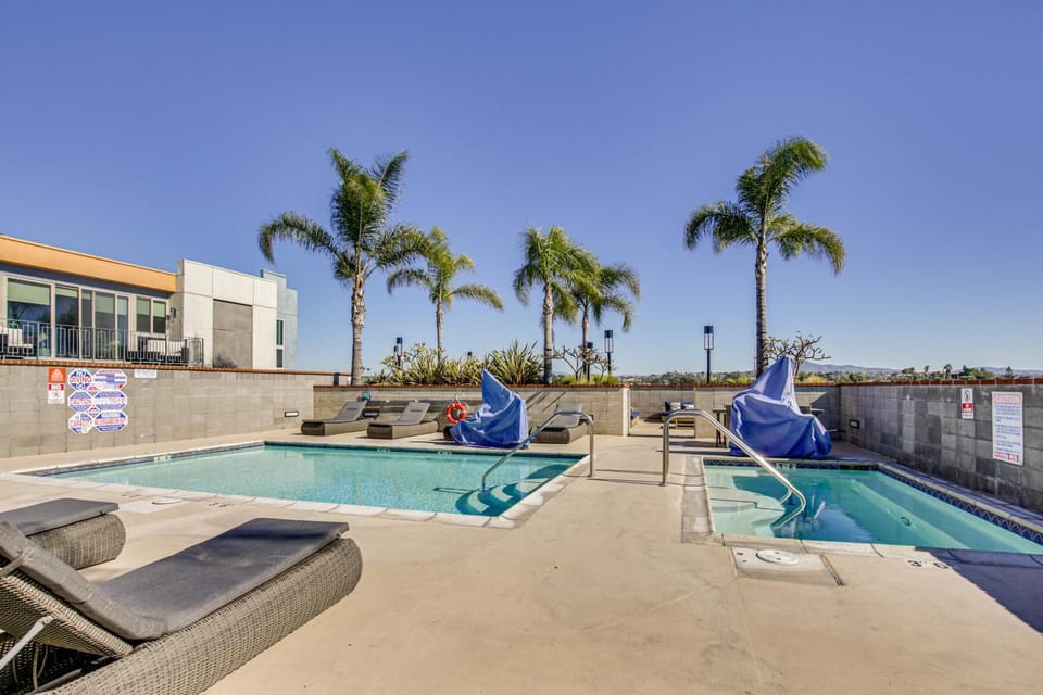 By Seaport Village & Navy Base! Chic Condo w/ Pool House in National City