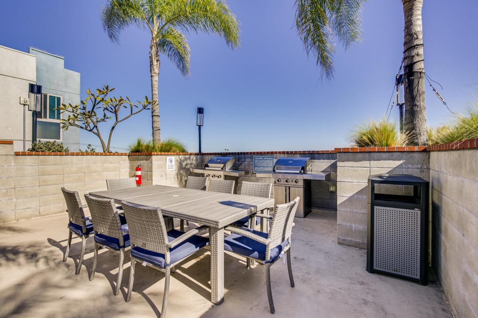 By Seaport Village & Navy Base! Chic Condo w/ Pool House in National City