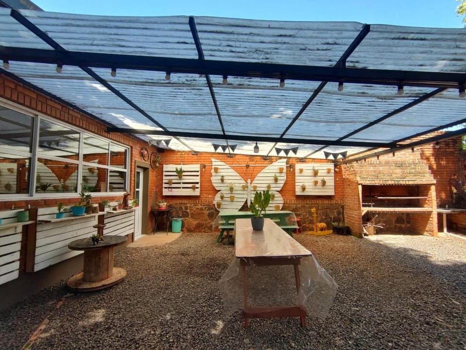 Property building, Patio