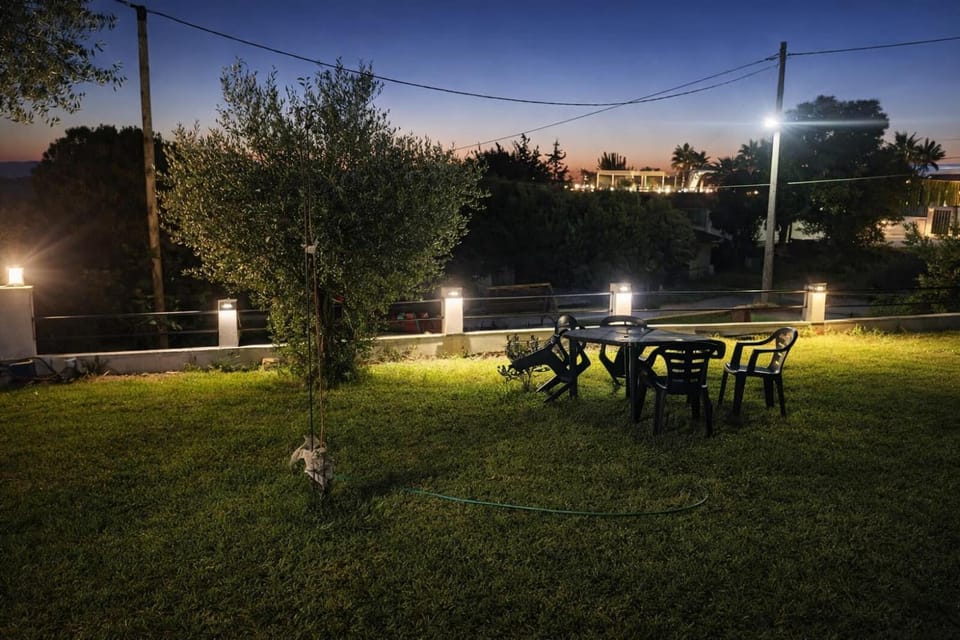 Night, Garden, Garden view