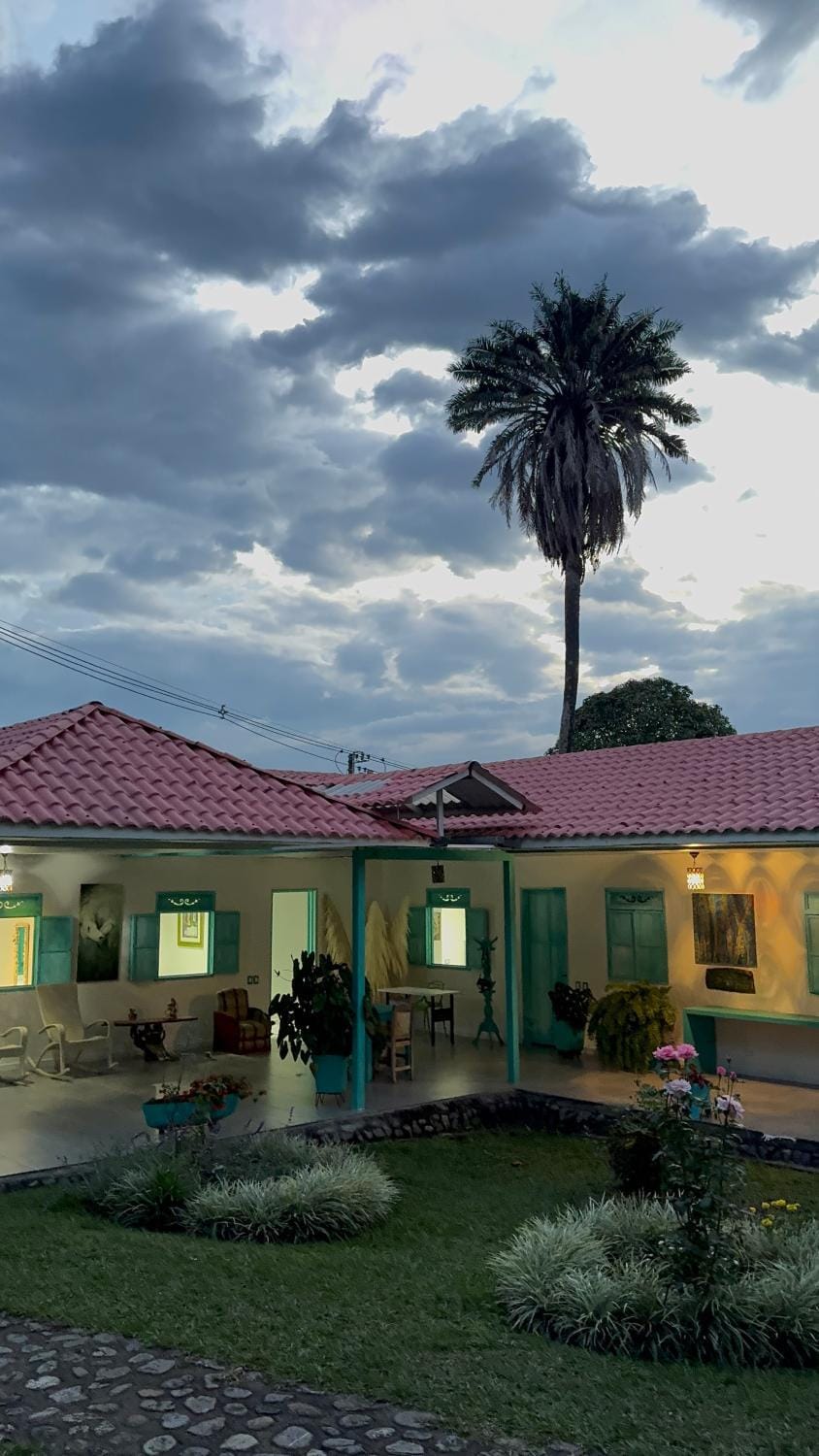 Property building, Garden