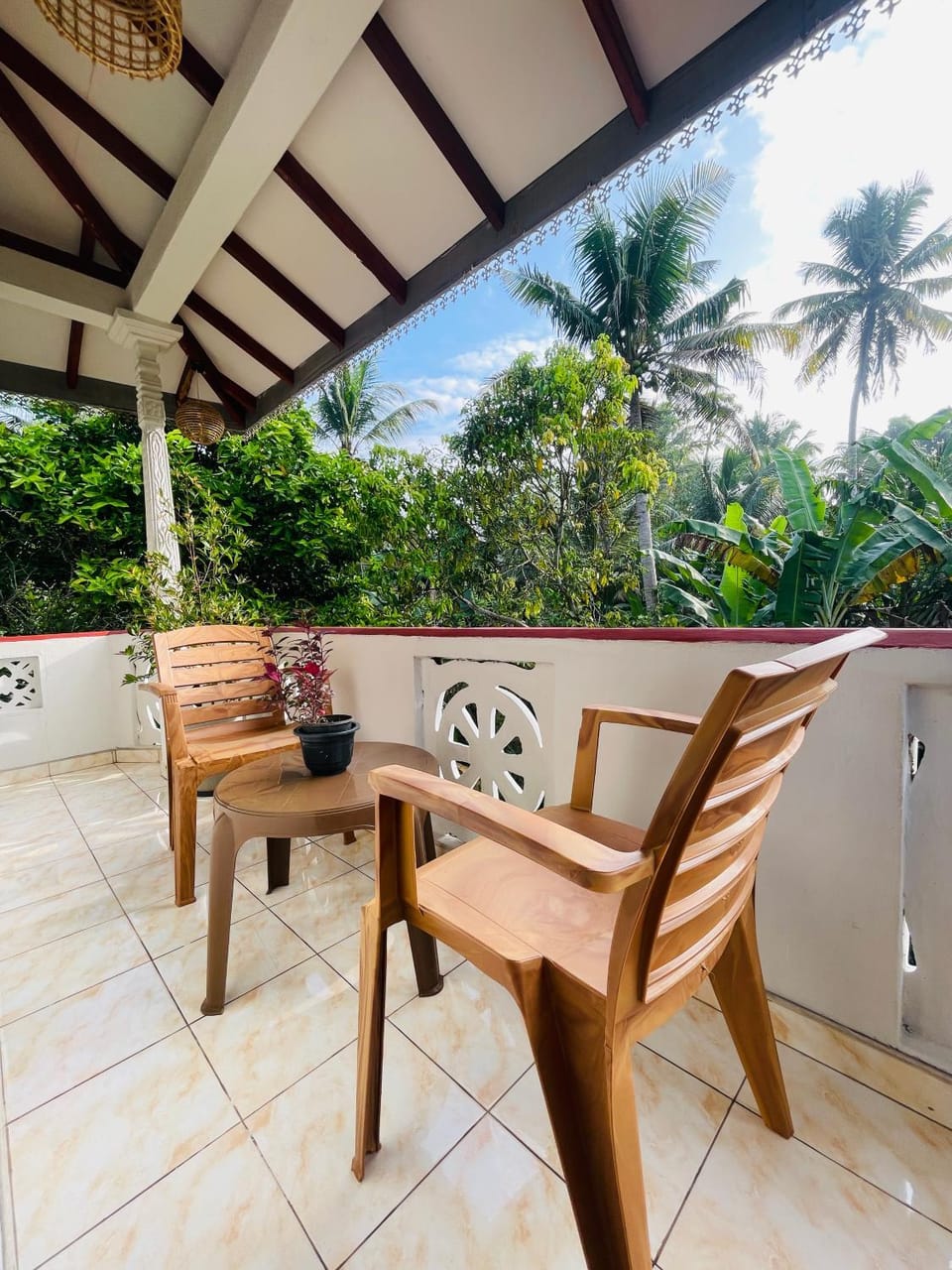 Day, Balcony/Terrace, Seating area
