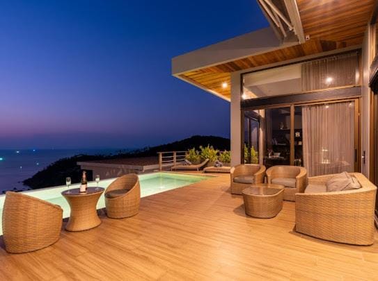 SO Infinity Sunset Sea View Villa Villa in Ko Pha-ngan Sub-district