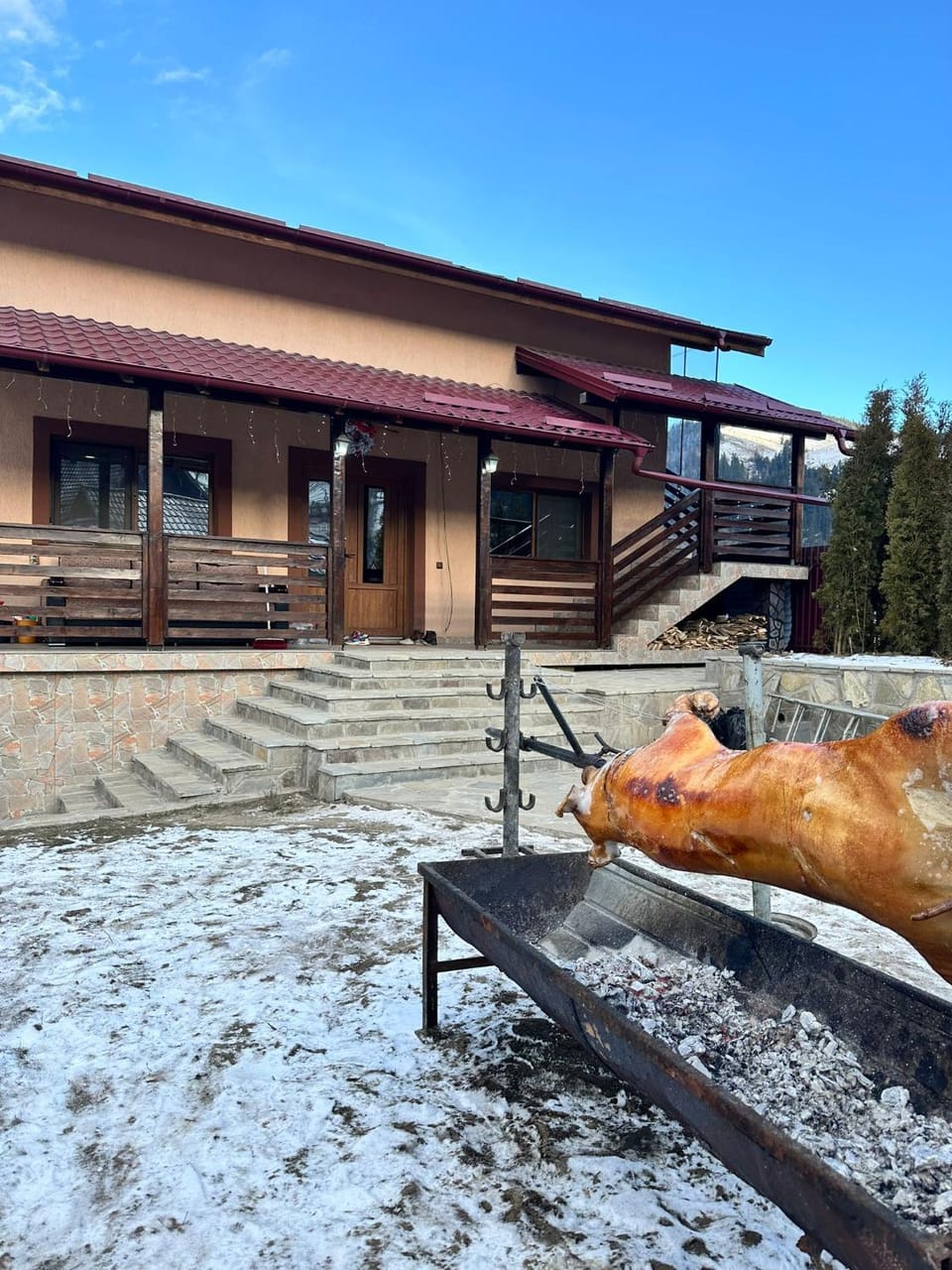 Property building, Day, BBQ facilities, View (from property/room), Balcony/Terrace