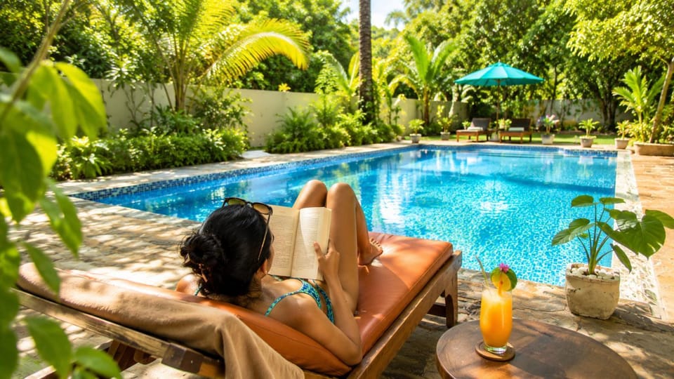 Guests, Swimming pool
