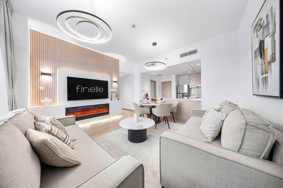 Family Friendly 2BR near Ferrari World & Yas Mall Apartment in Abu Dhabi