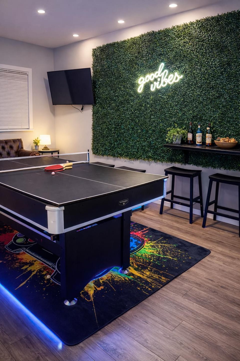 Game Room, Table tennis, TV and multimedia, Lounge or bar, Seating area