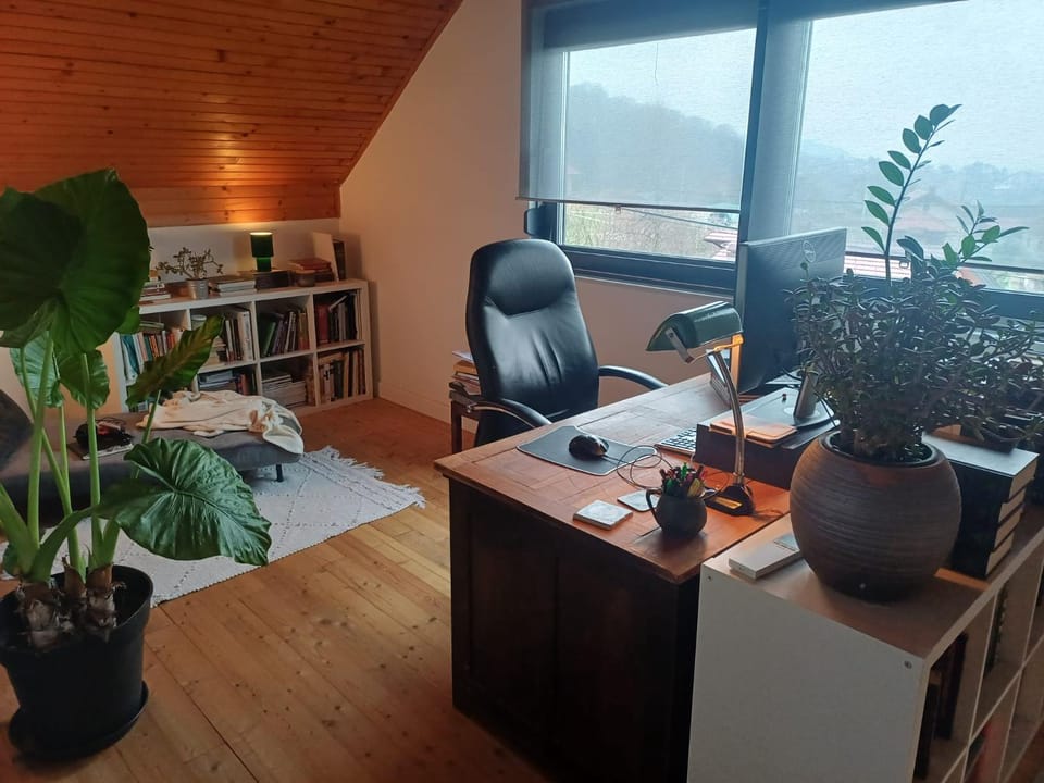 Library, View (from property/room), Living room, internet