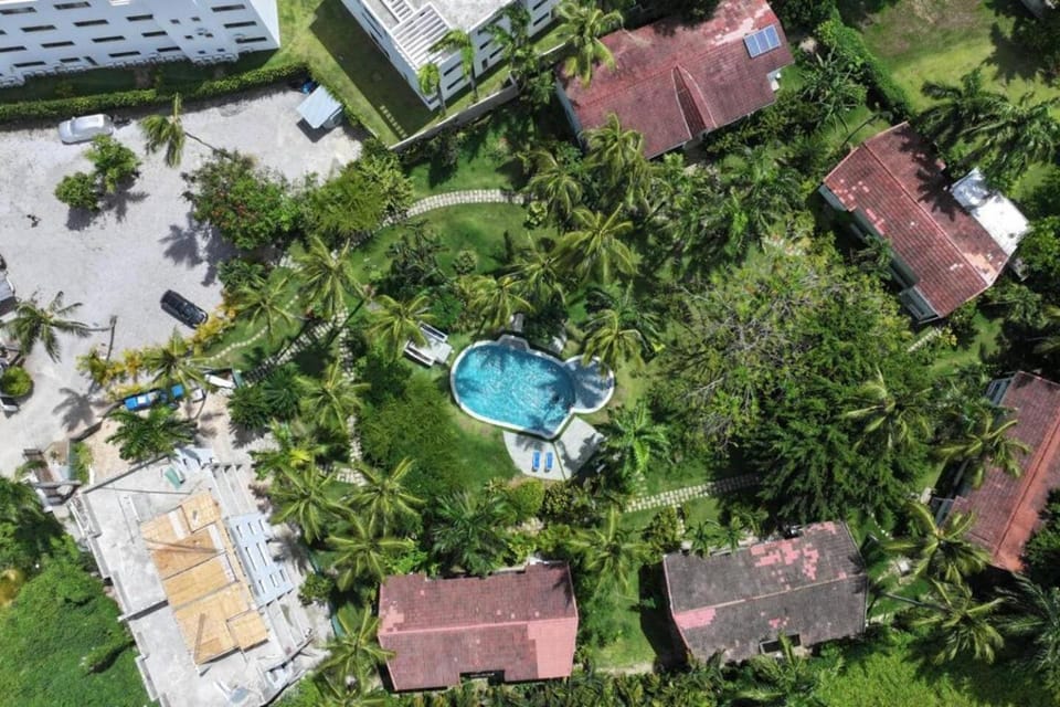 Property building, Bird's eye view, Garden view, Pool view, Swimming pool