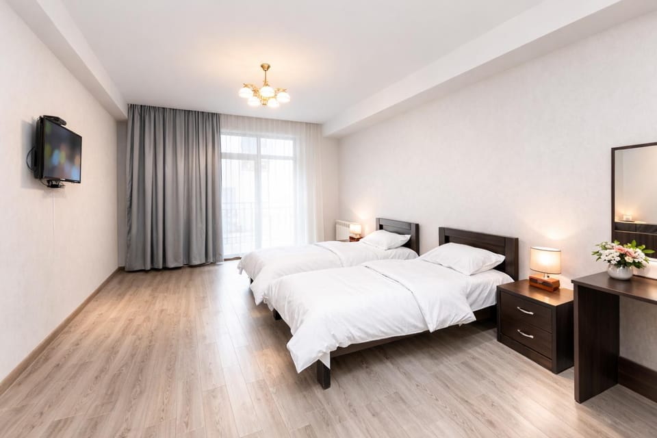 Bed, TV and multimedia