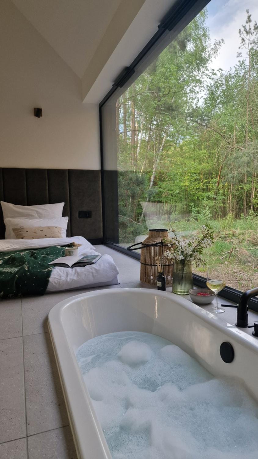 Swobodnia - domek z wanną na skraju lasu House in Poland