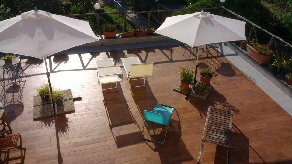Balcony/Terrace, sunbed
