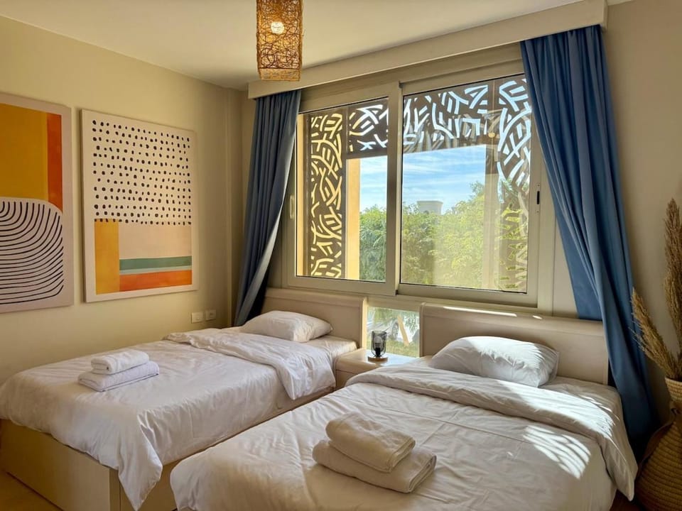 Cozy 2BR Plus Nanny - Free Beach&Pool In Mangroovy ElGouna Apartment in Hurghada
