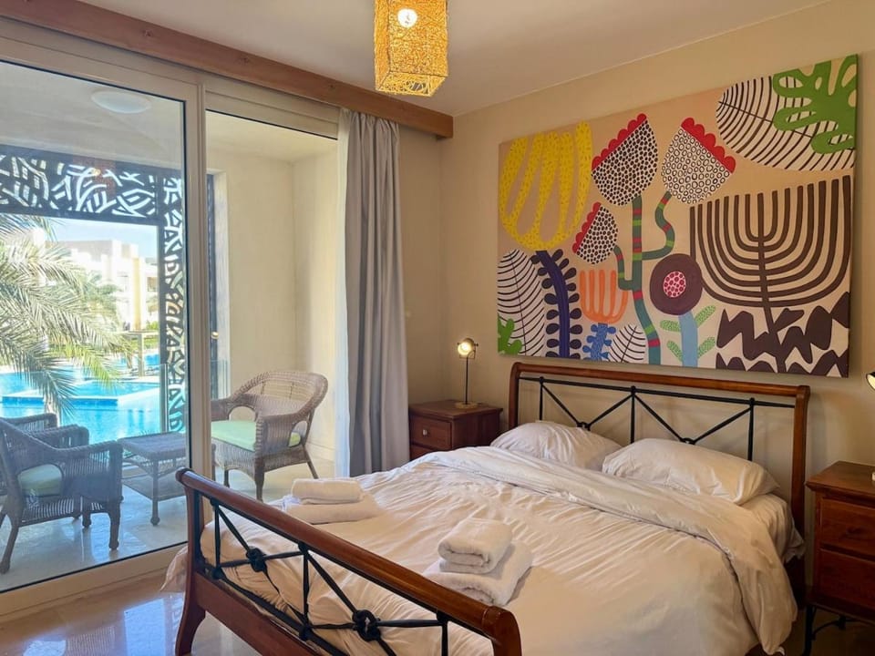 Cozy 2BR Plus Nanny - Free Beach&Pool In Mangroovy ElGouna Apartment in Hurghada