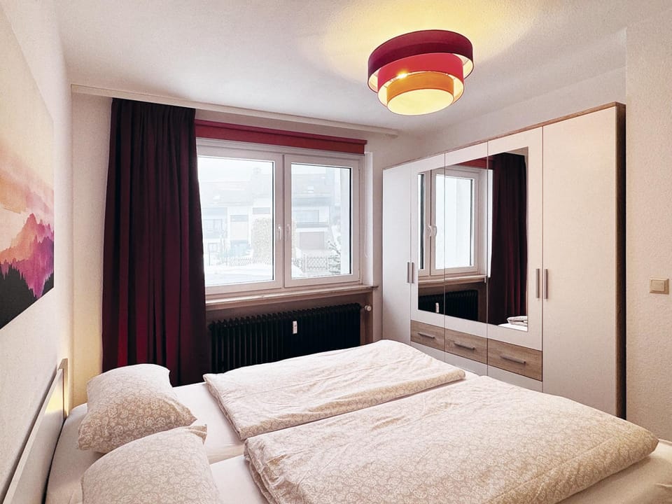 Bed, Bedroom, wardrobe