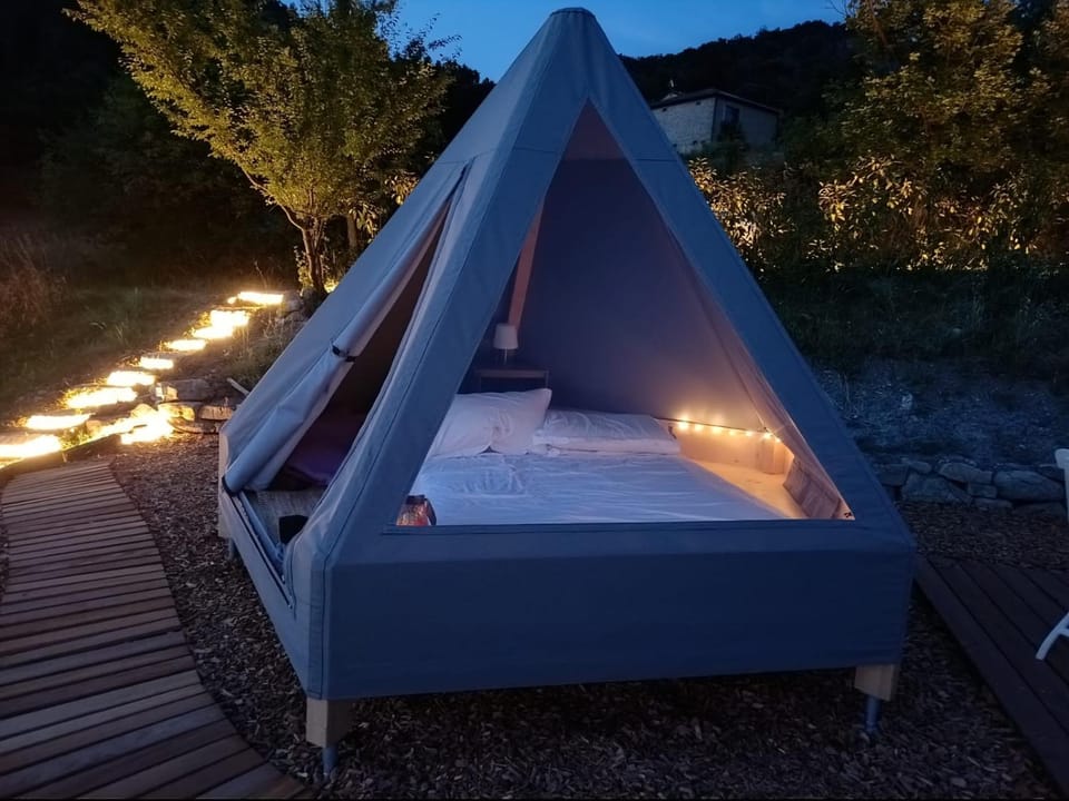 La Torre Luxury tent in Emilia-Romagna