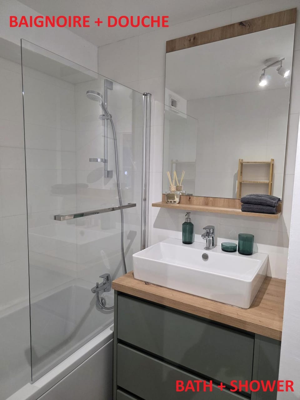 Shower, Bathroom, Bath