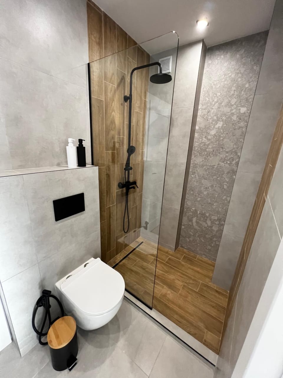 Shower, Toilet, Bathroom, bidet, hair dryier