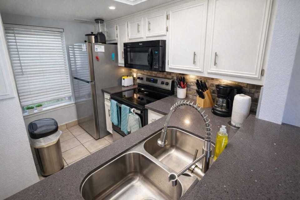 Bayfront w-docks & fish 3 Patios Prime Location Apartment in South Padre Island
