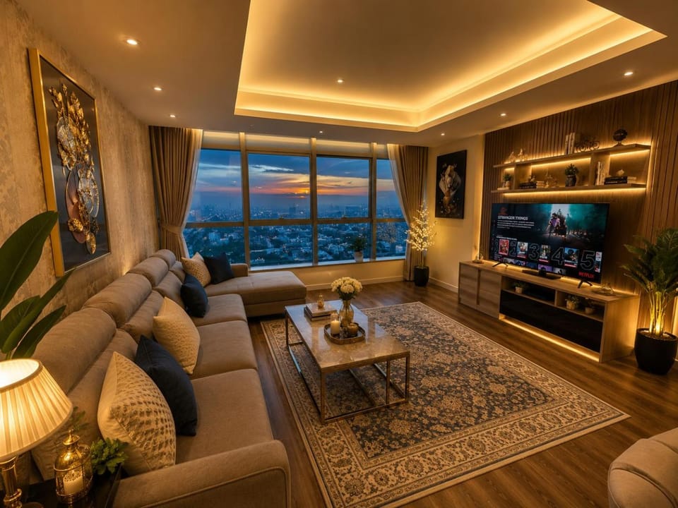 Library, Living room