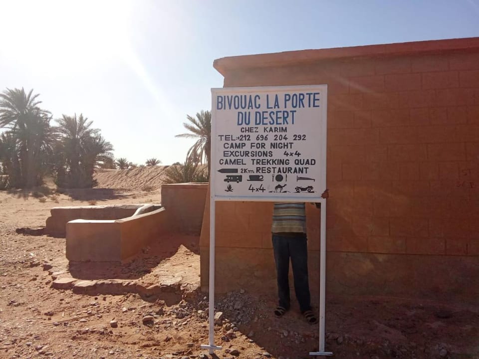Bivouac Porte du Désert Campground/ 
RV Resort in Morocco