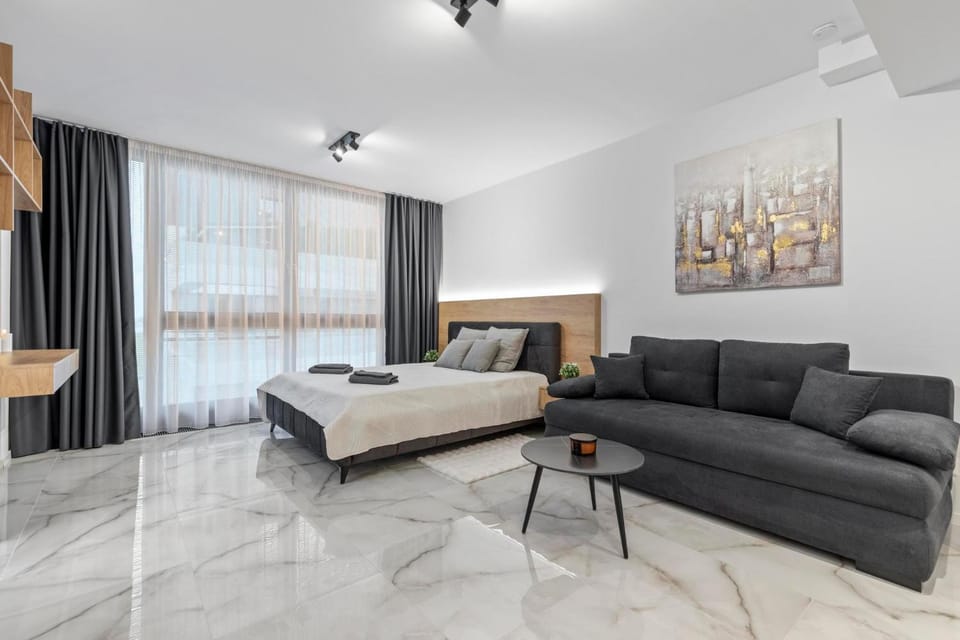 Luxury Riverside Studio at Eurovea Apartment in Bratislava