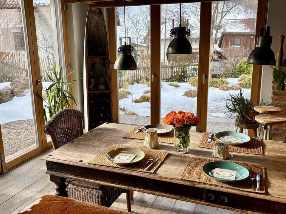Day, Winter, View (from property/room), Dining area