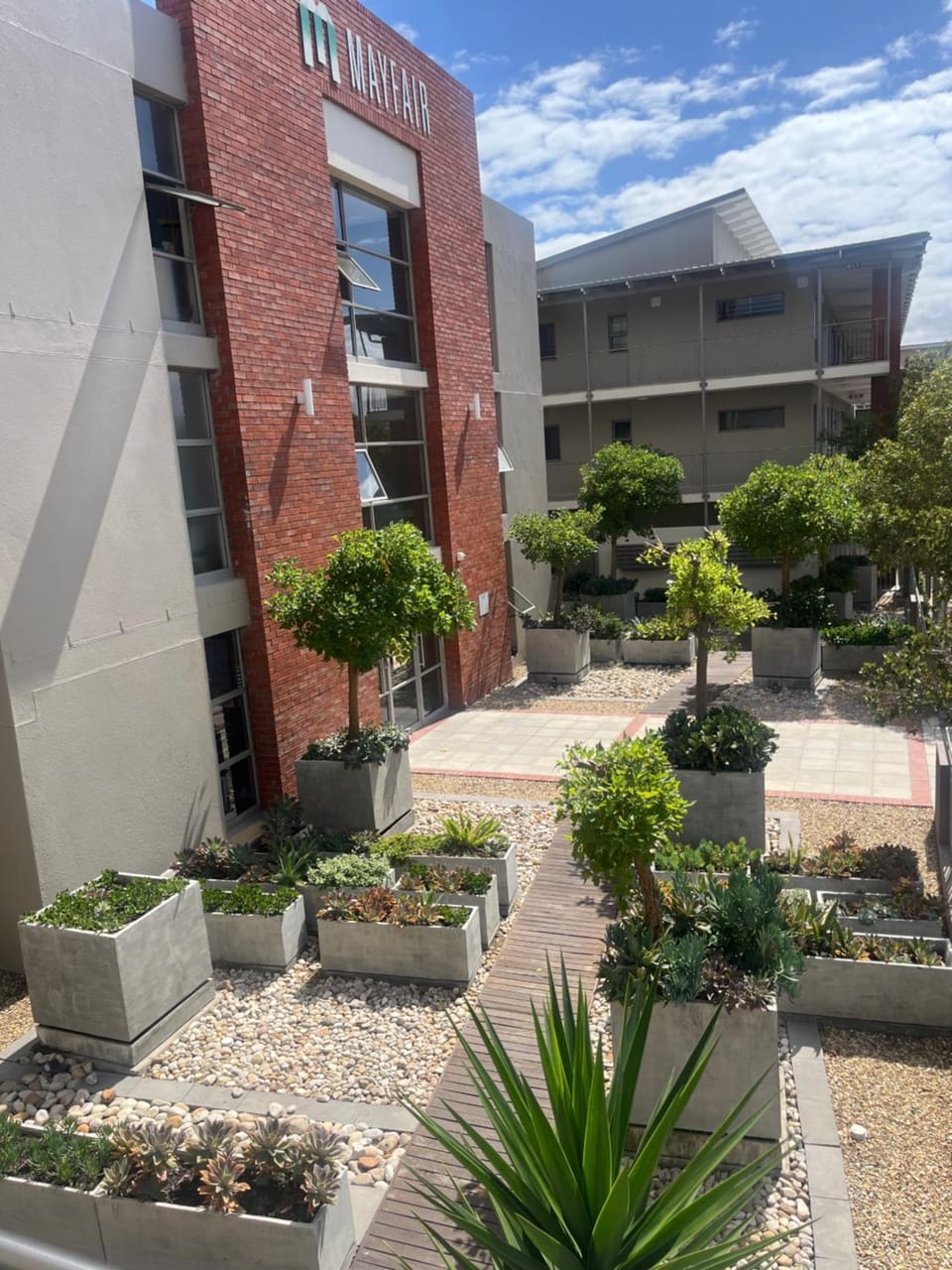 Property building, Garden
