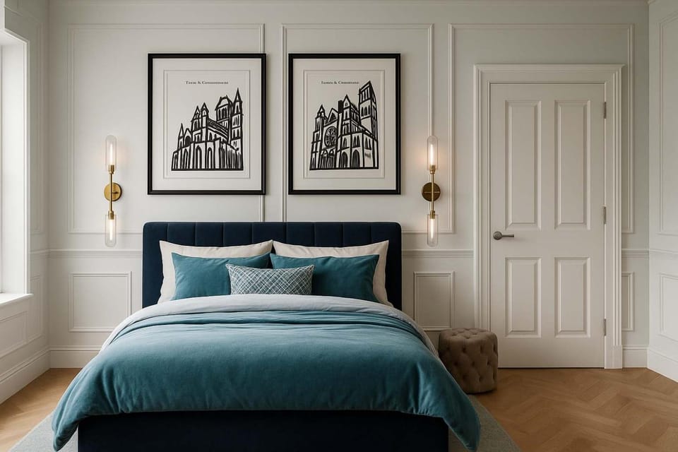 Bed, Photo of the whole room, Bedroom