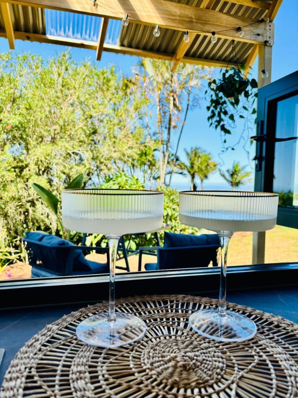 Patio, Garden, View (from property/room), Balcony/Terrace, Seating area, Dining area, Garden view