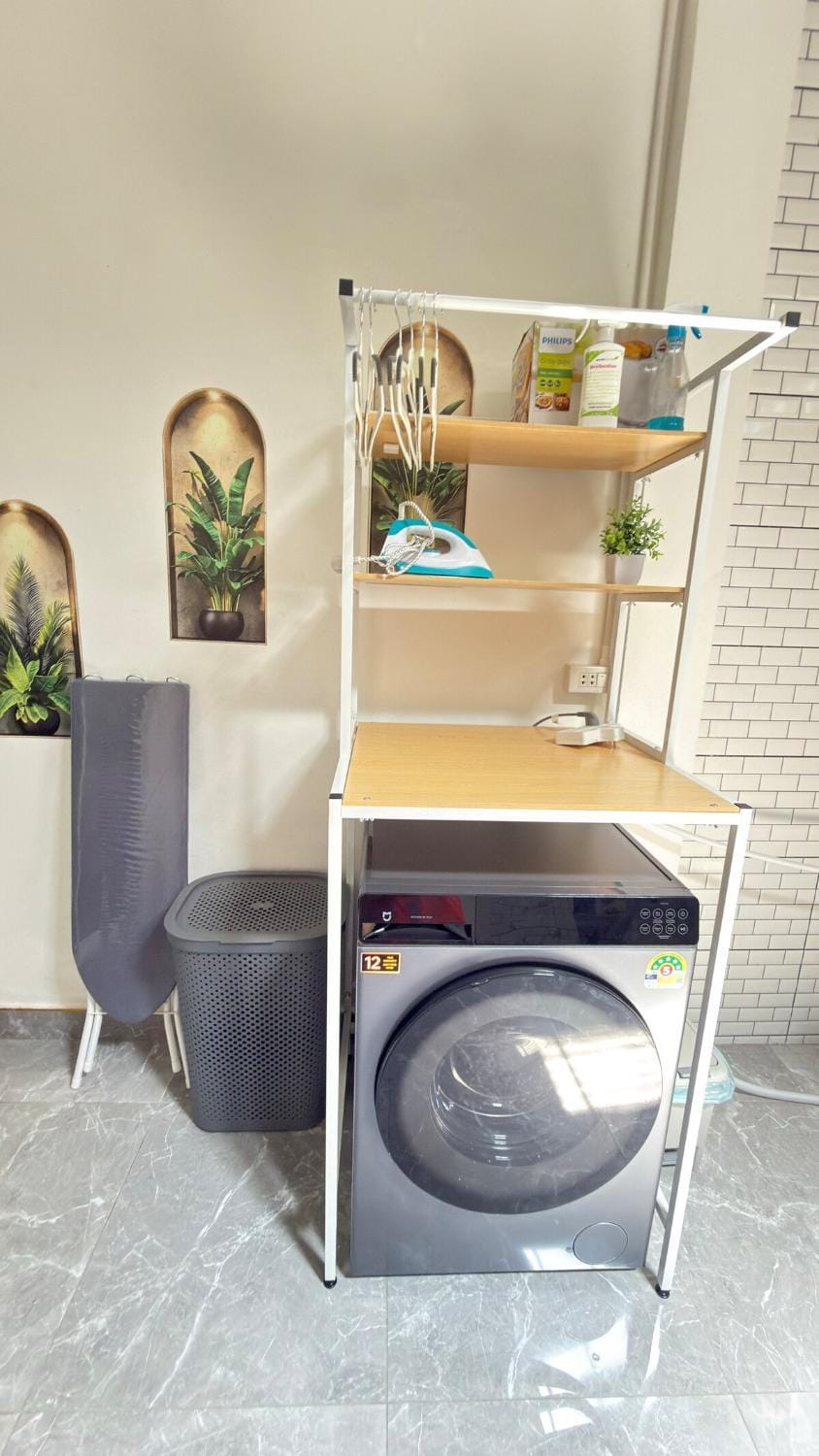 flat iron, laundry, washing machine, dryer