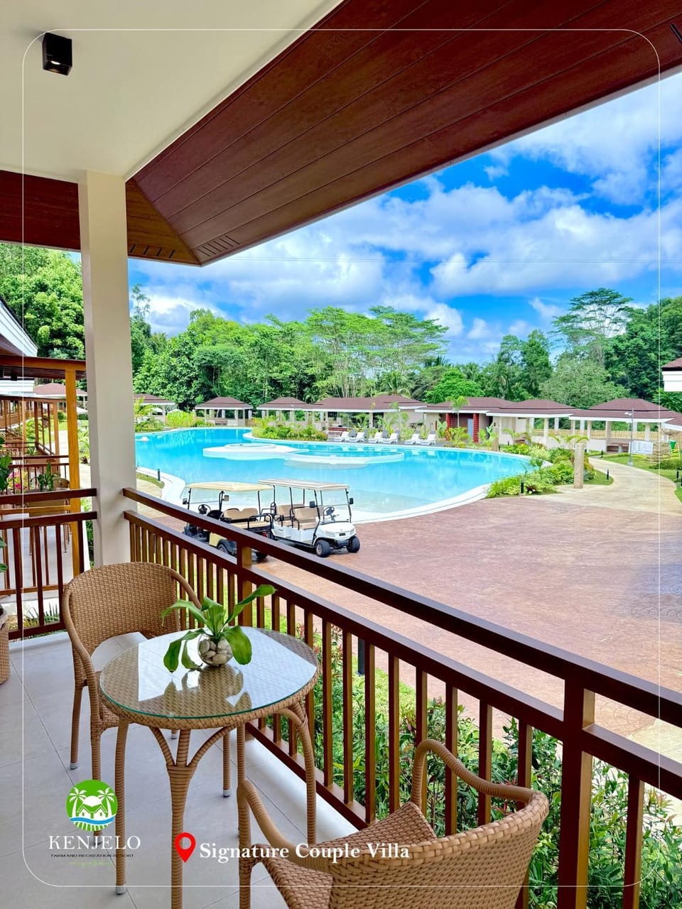 Balcony/Terrace, Pool view