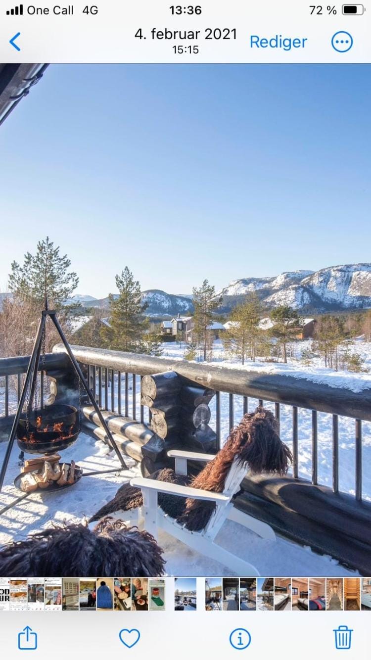 Family cabin near ski - sledding hill & ski slopes Cabin in Viken, Norway