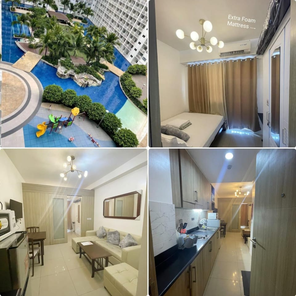 Living room, Bedroom, Pool view, kitchen