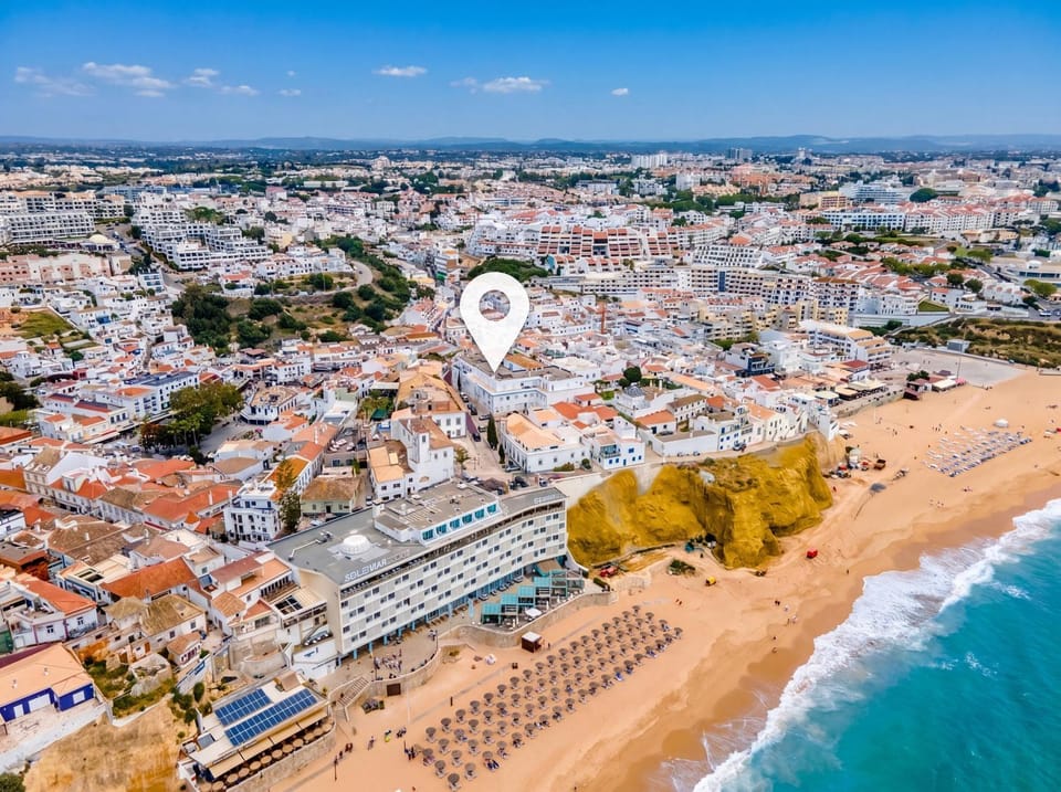 Beach, City view, Location