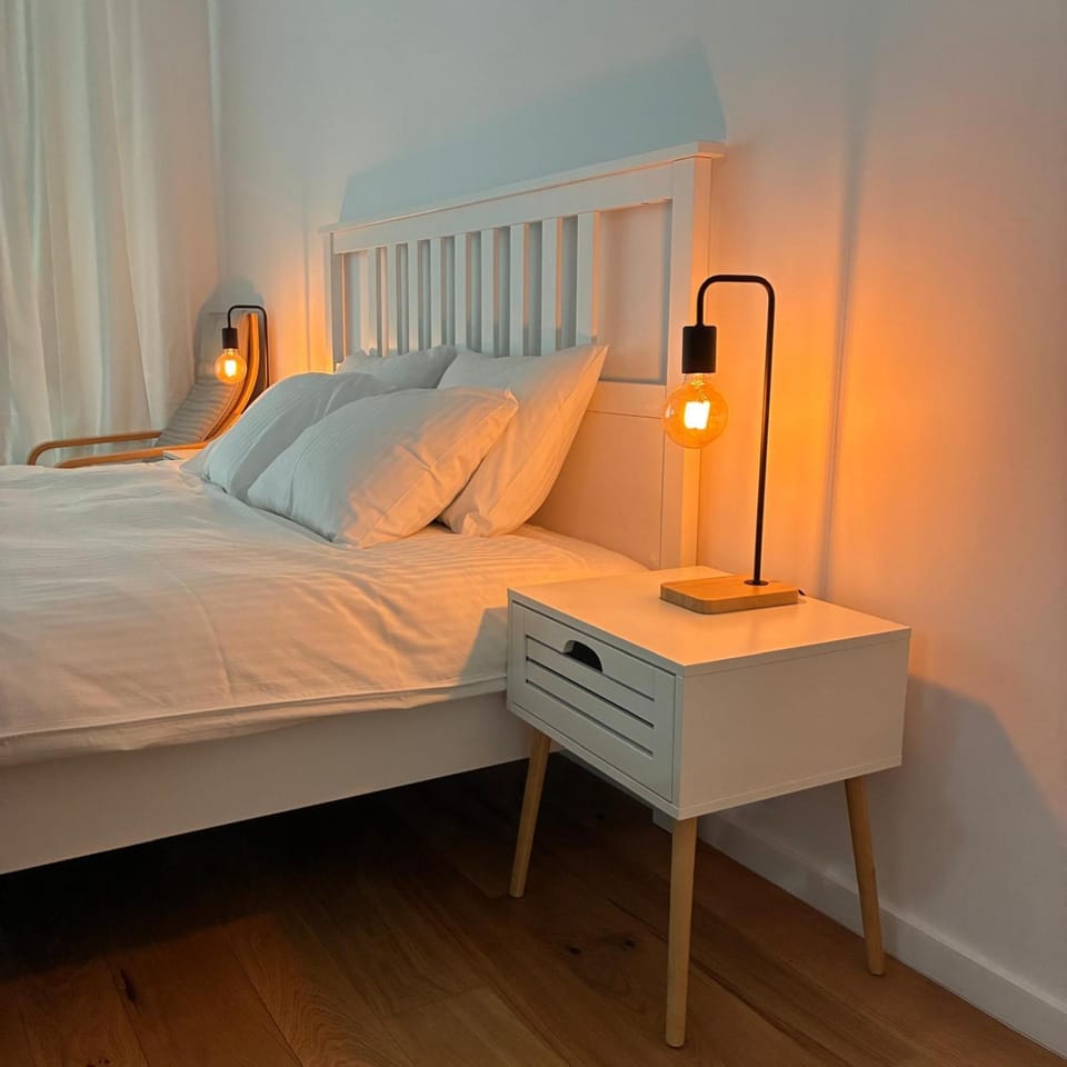 Bed, Night, Bedroom