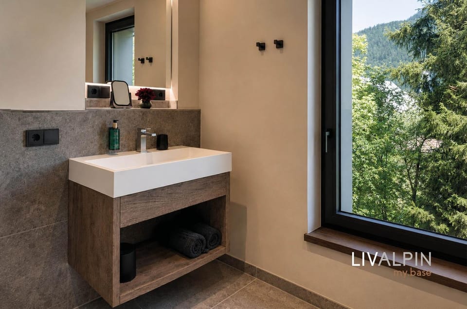 Bathroom, Mountain view