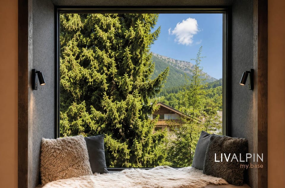 Spring, Day, Natural landscape, Text overlay, Mountain view
