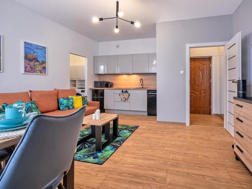 Kitchen or kitchenette, Living room
