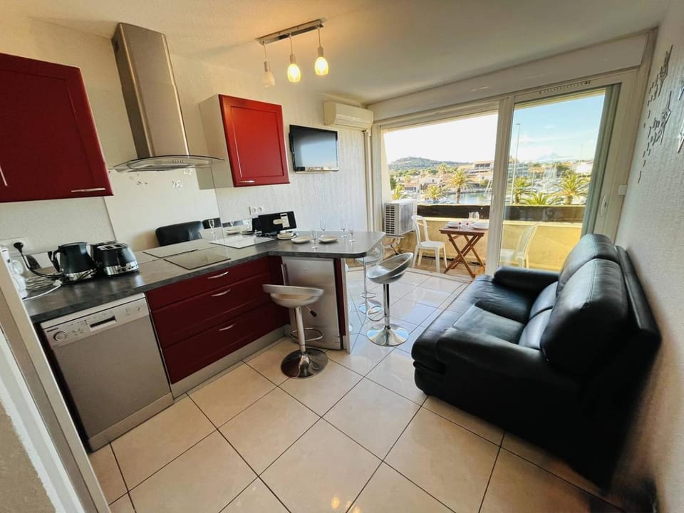Studio cabine 2 couchages CAP D'AGDE NATURISME CN040-871 Cabin in Agde