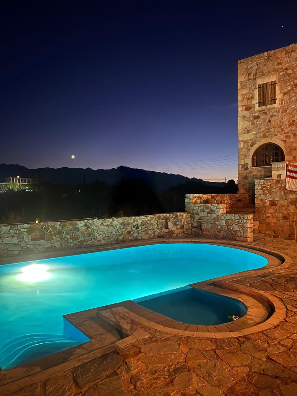 Natural landscape, Pool view