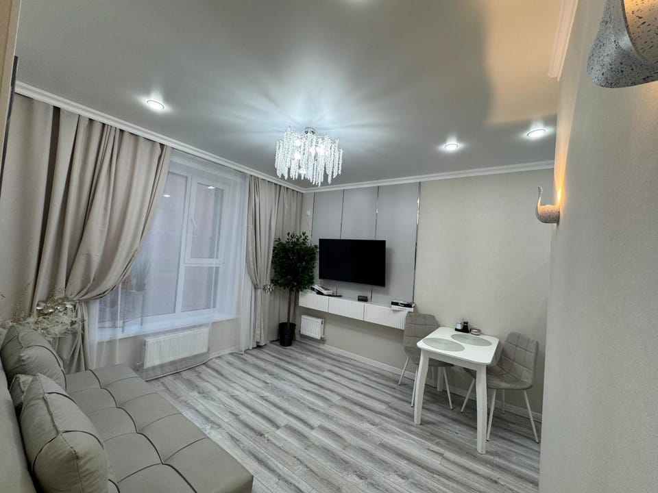 Уютная евродвушка в ЖК DÉZI Park Apartment in Kazakhstan