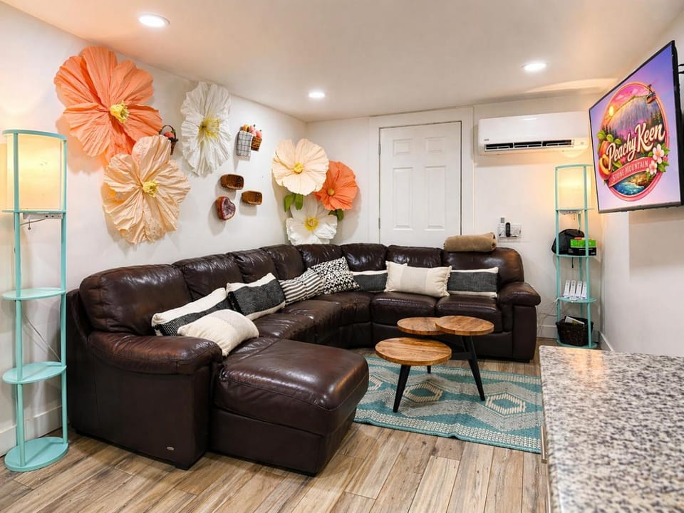 TV and multimedia, Living room, Seating area, air conditioner