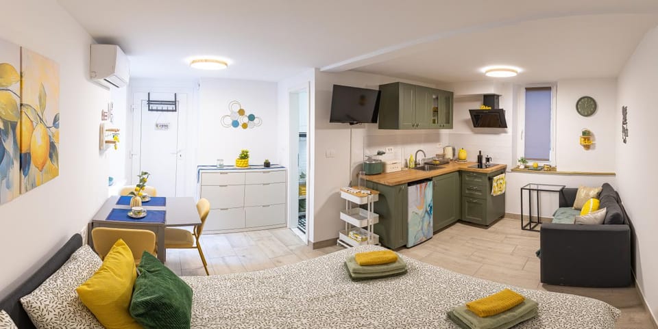 TV and multimedia, Kitchen or kitchenette, Living room, Seating area, Dining area, minibar, oven, pet friendly, stove