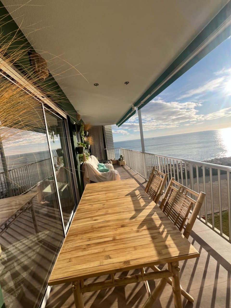 Balcony/Terrace, Dining area, Sea view