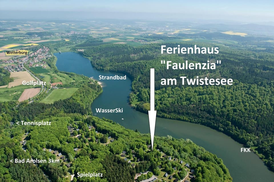Relax-Ferienhaus FAULENZIA am Twistesee mit Infrarotsauna - inkl Wäsche - die Ausstattung macht den Unterschied House in Hesse