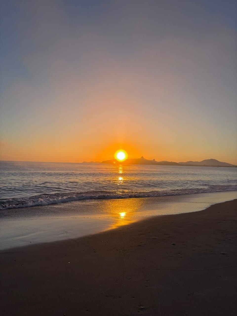 Natural landscape, Beach, Sea view, Sunrise