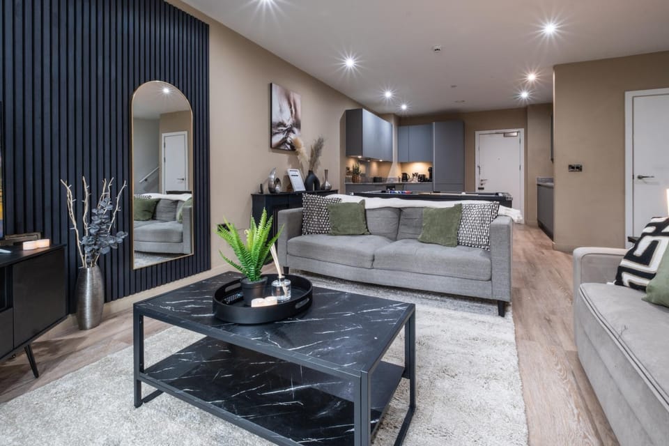 Living room, Seating area, Dining area